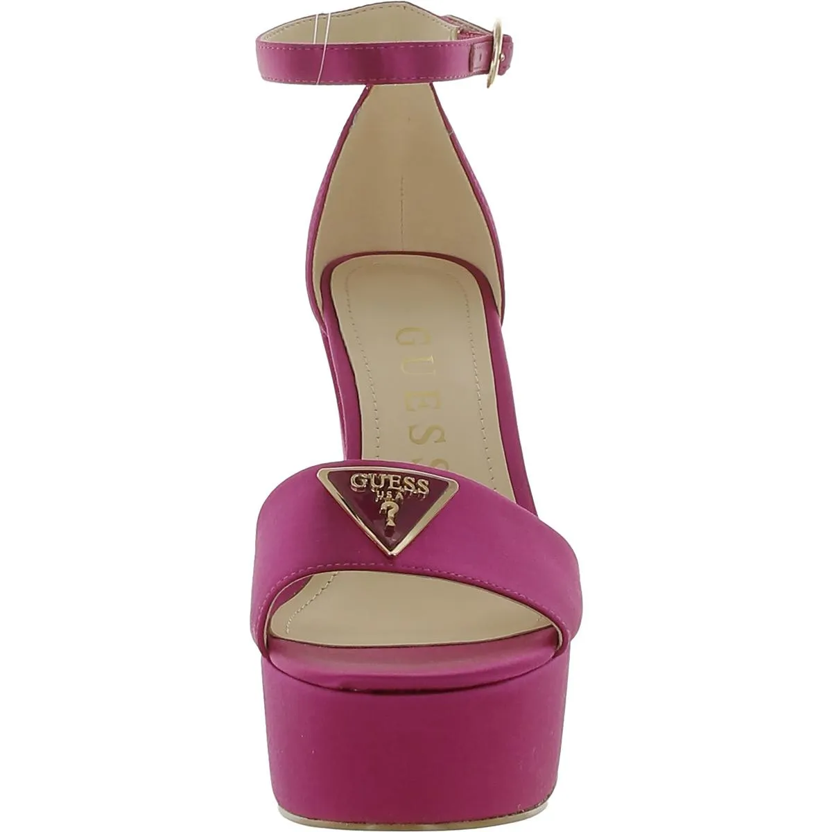 Seton 2 Womens Satin Platform Sandals
