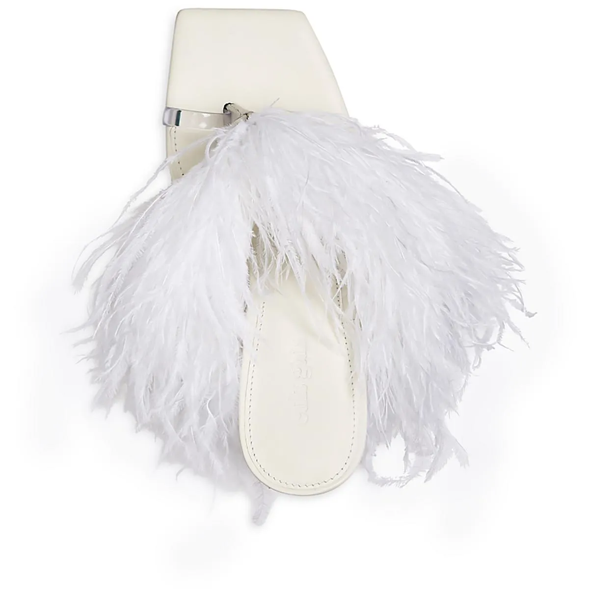Shannon Womens Leather Thong Heels