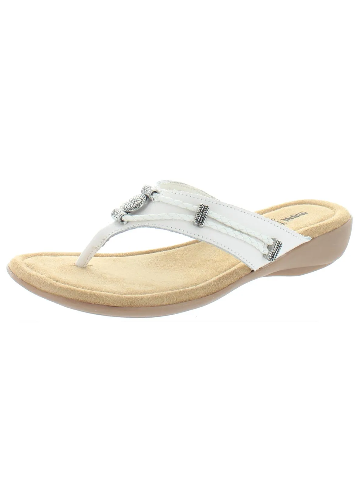 Silverthorne Womens Slip On Slides Thong Sandals