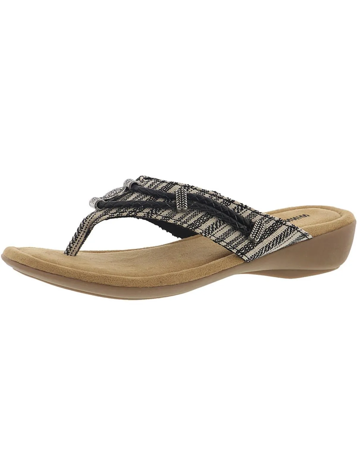 Silverthorne Womens Slip On Slides Thong Sandals