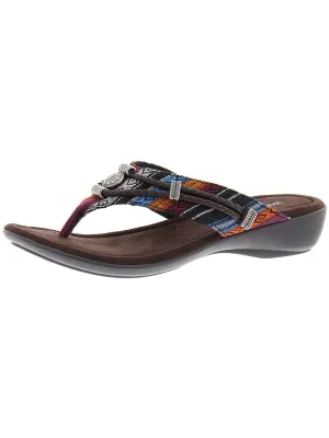 Silverthorne Womens Slip On Slides Thong Sandals