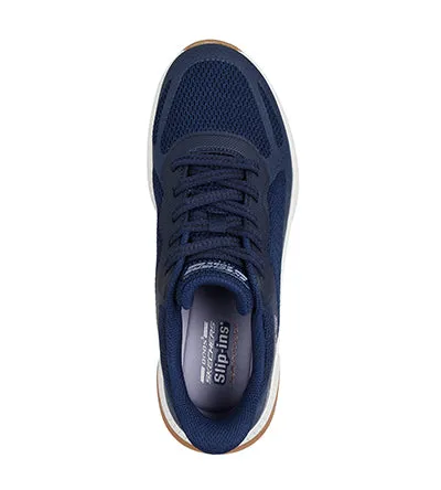 SKECHERS SLIP INS BOBS NAVY