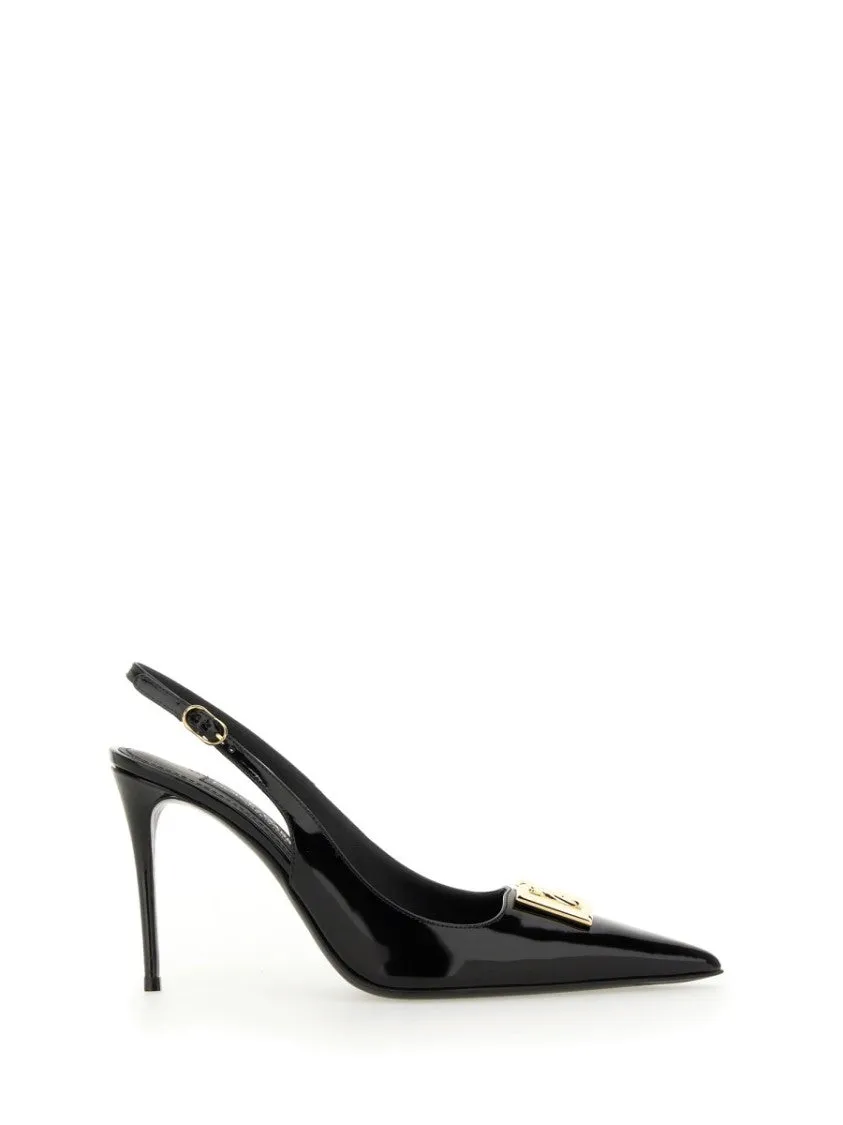 Sling Back With Logo