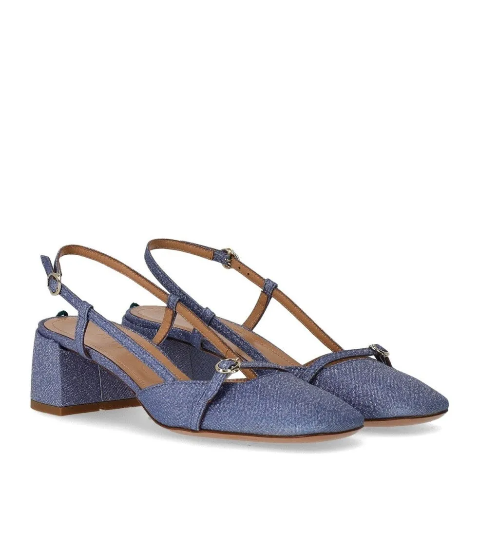Smoky Blue Slingback Pump