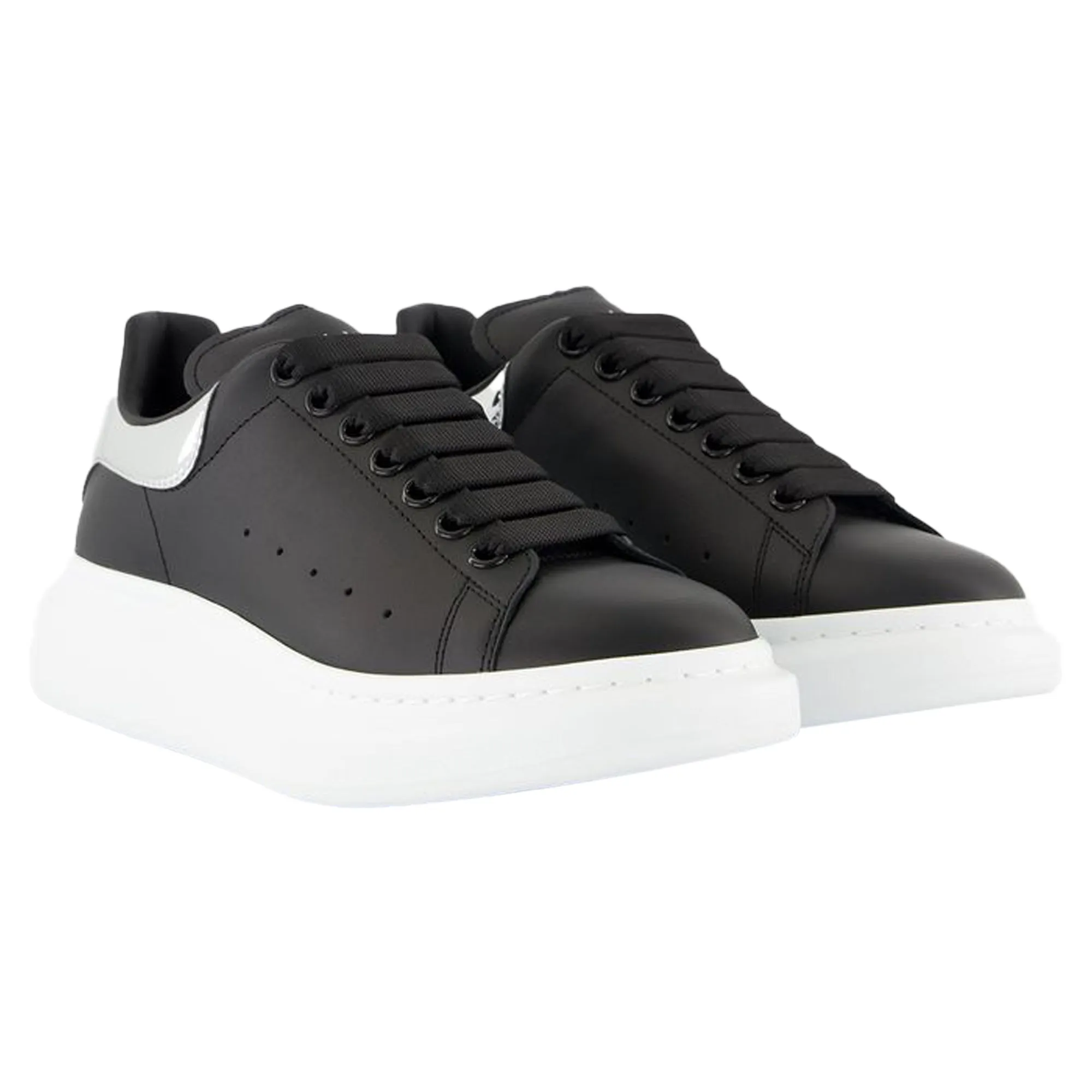 Sneakers Oversized - Alexander McQueen - Leather - Black