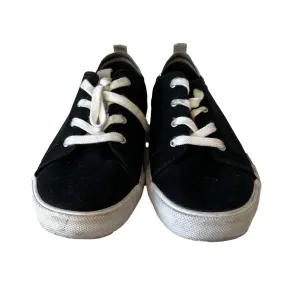 Sperry Girls Black | Silver Sparkle Sneakers