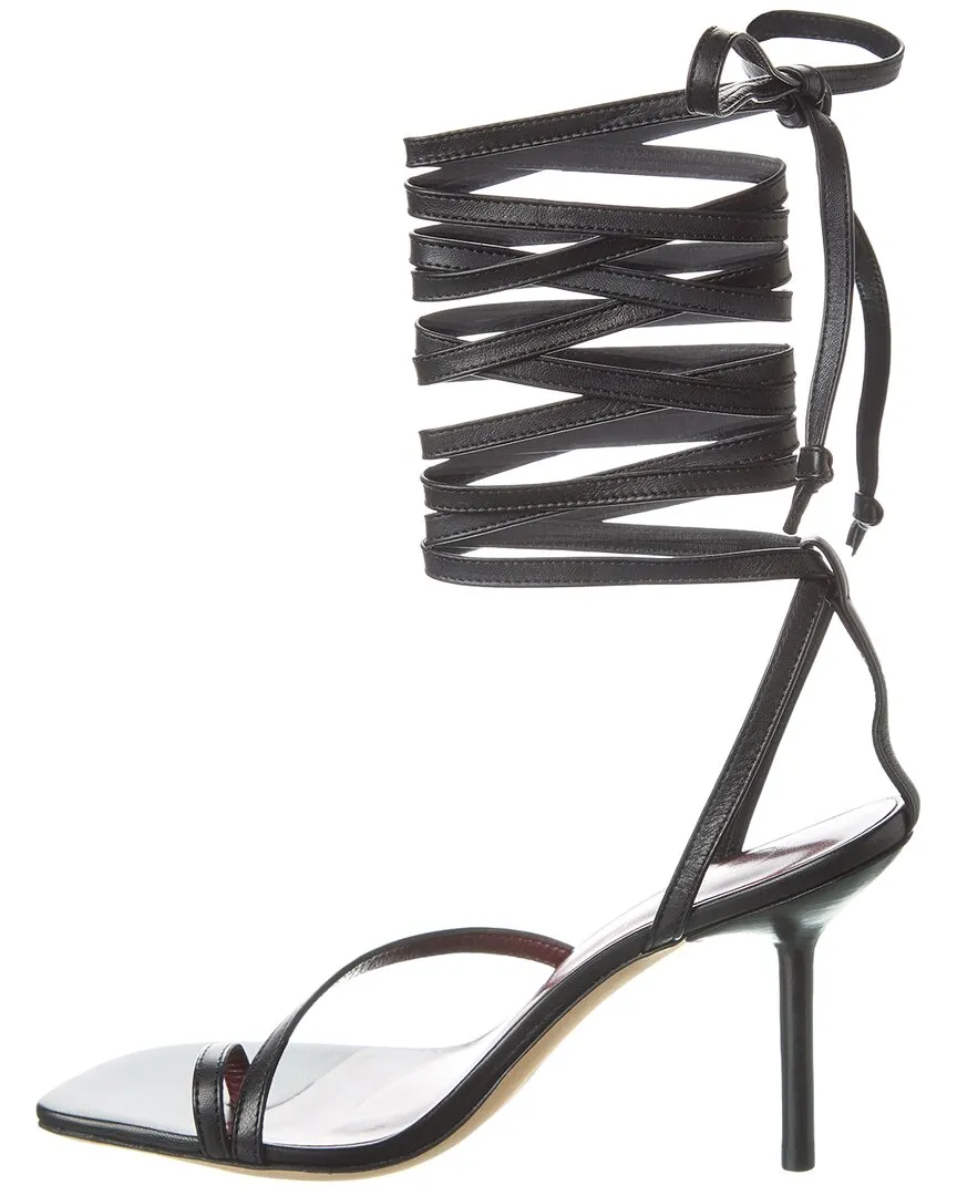 STAUD Nicola Leather Gladiator Sandal