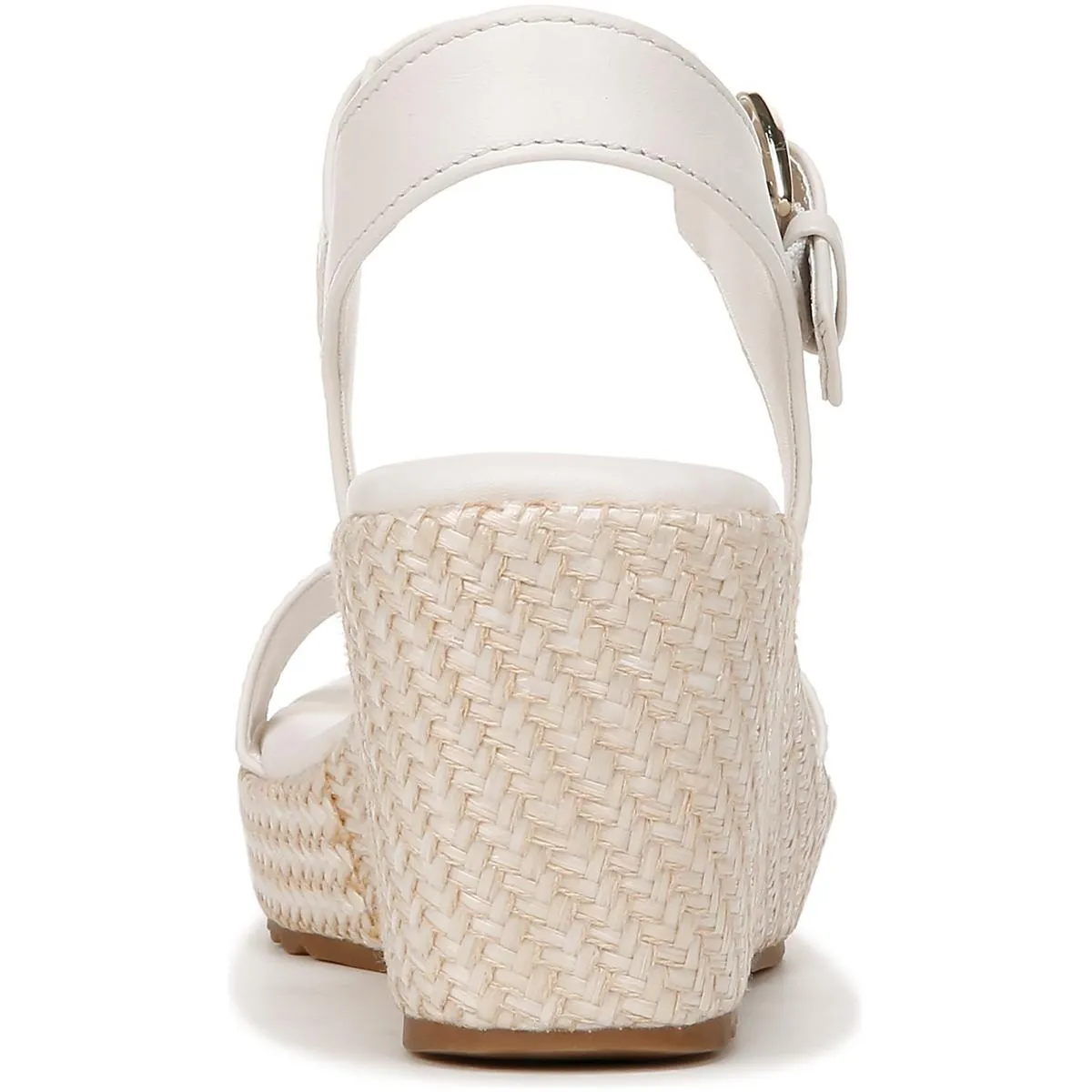 Stella Womens Leathe Ankle Strap Wedge Sandals