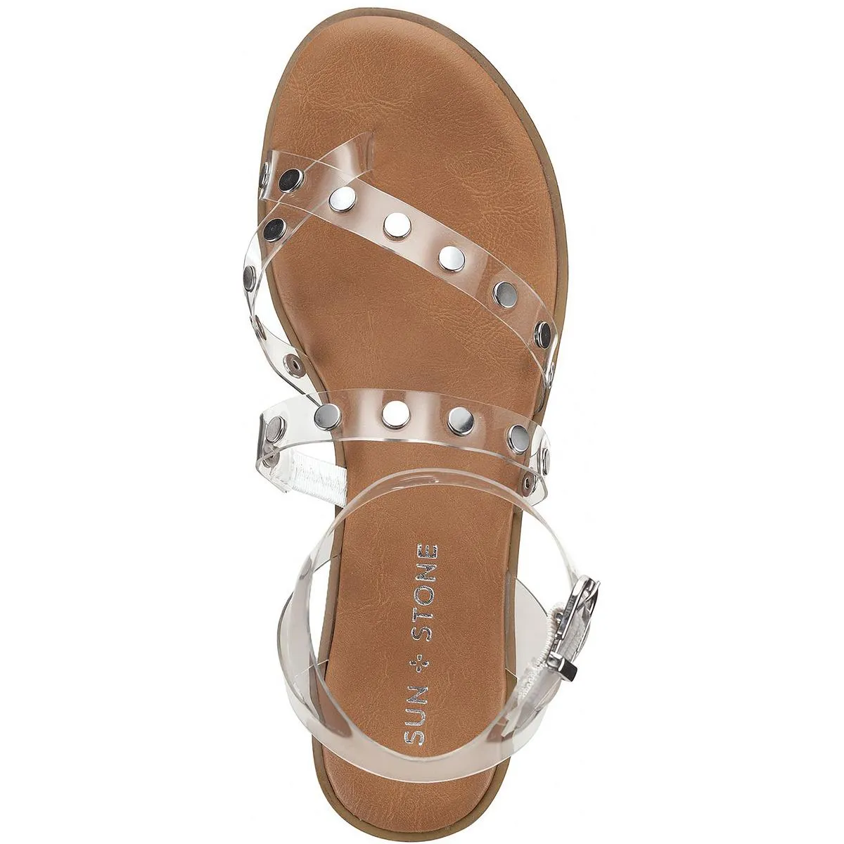 Studleyyc Womens Flat Ankle Strap Thong Sandals