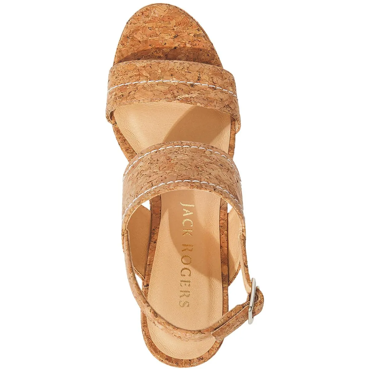 Sunset Wedge Womens Slingback Open Toe Wedge Sandals