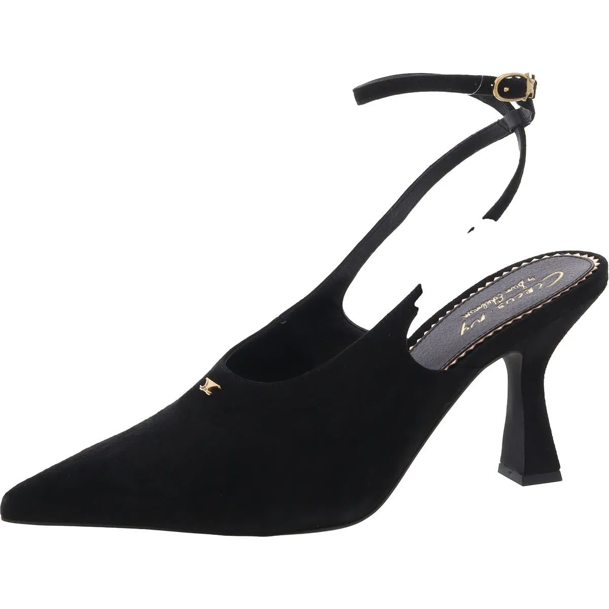 Tara Womens Criss-Cross Slingback Heels