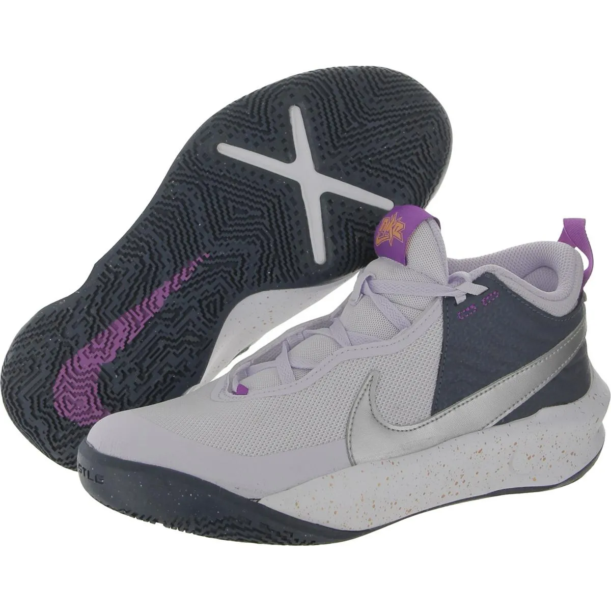 Team HustleD 10  Girls Basketball Gym Athletic and Training Shoes