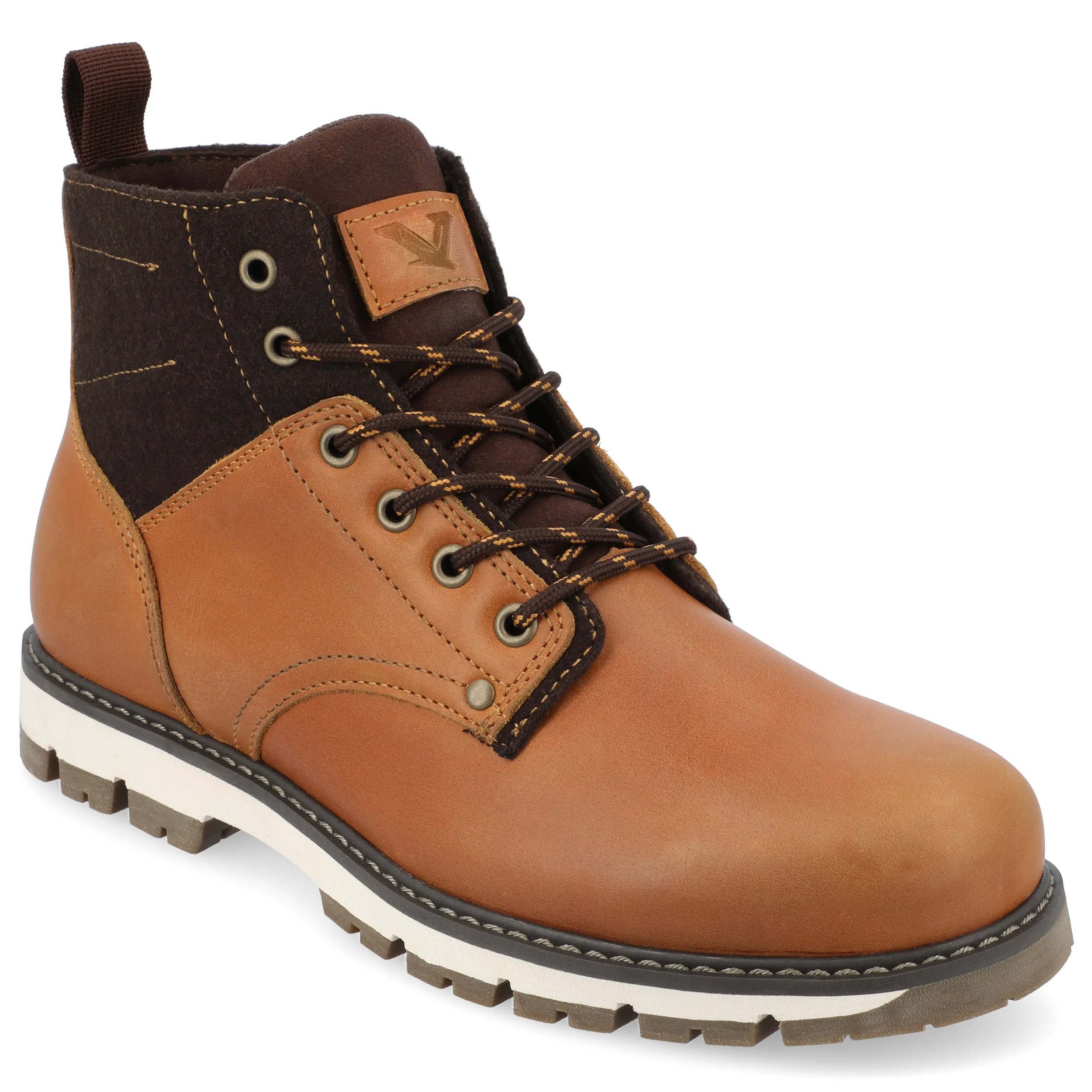 Territory Redline Water Resistant Plain Toe Lace-up Boot