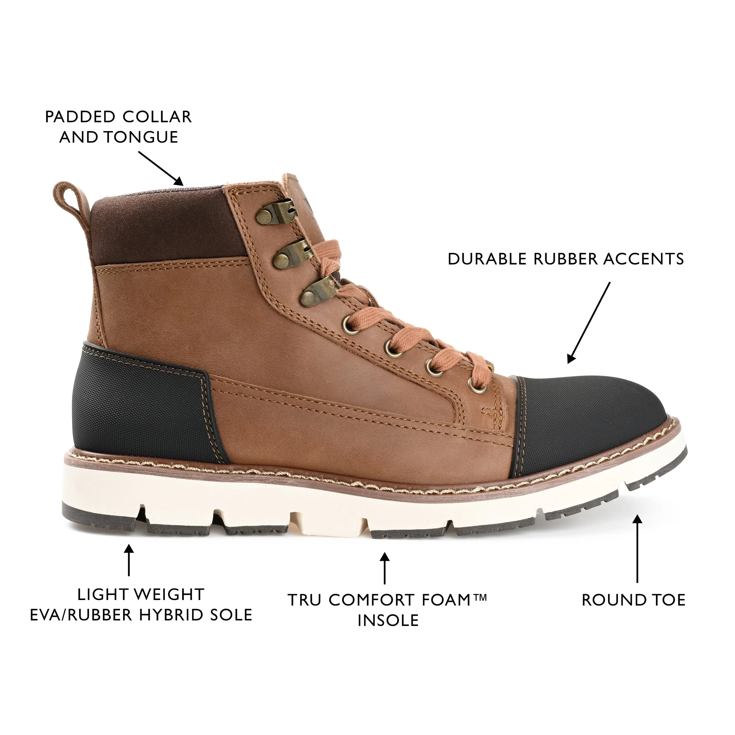 Territory Titan 2.0 Wide Width Cap Toe Ankle Boot