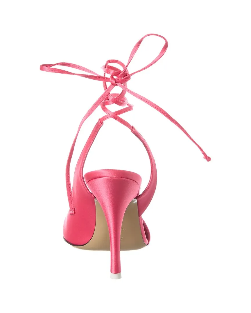 The Attico Carrie Satin Pump