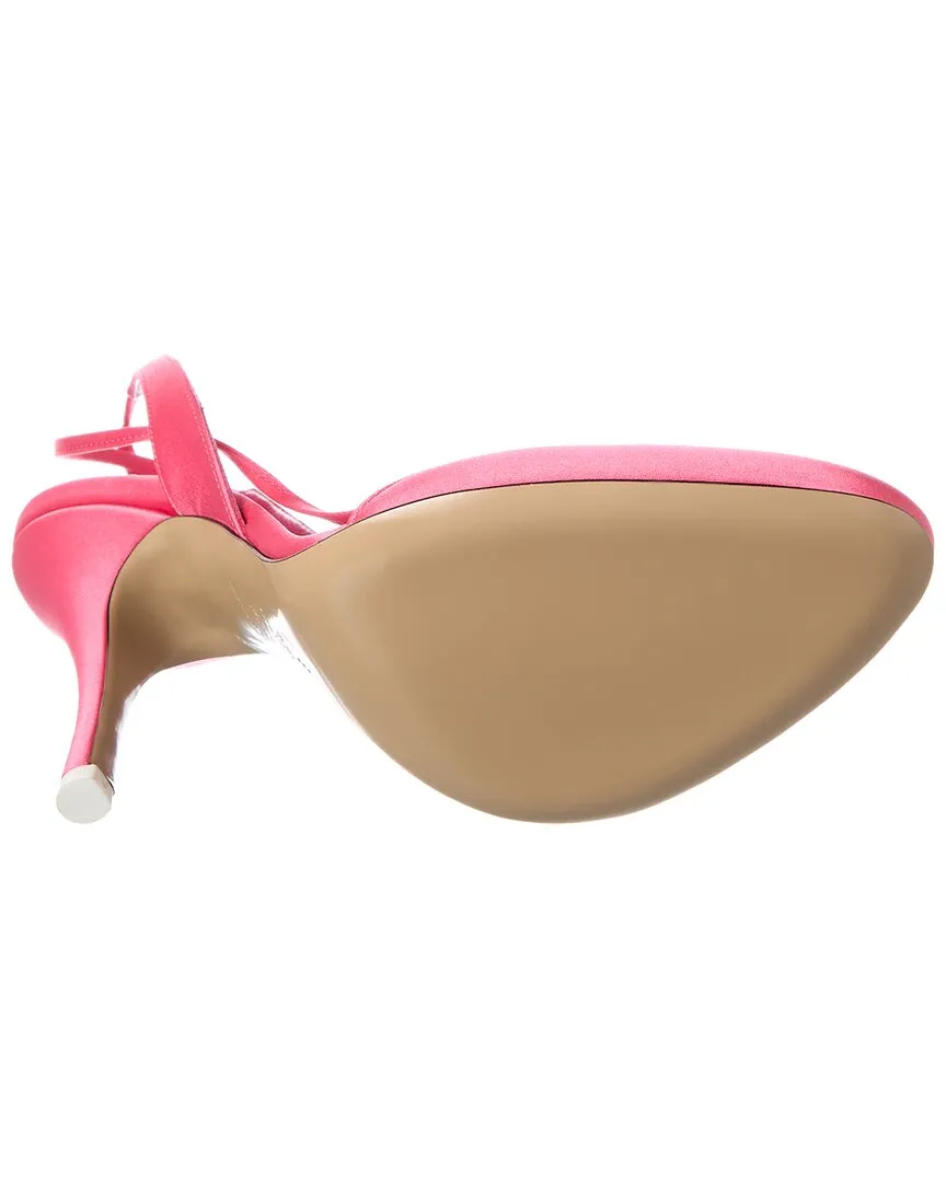 The Attico Carrie Satin Pump