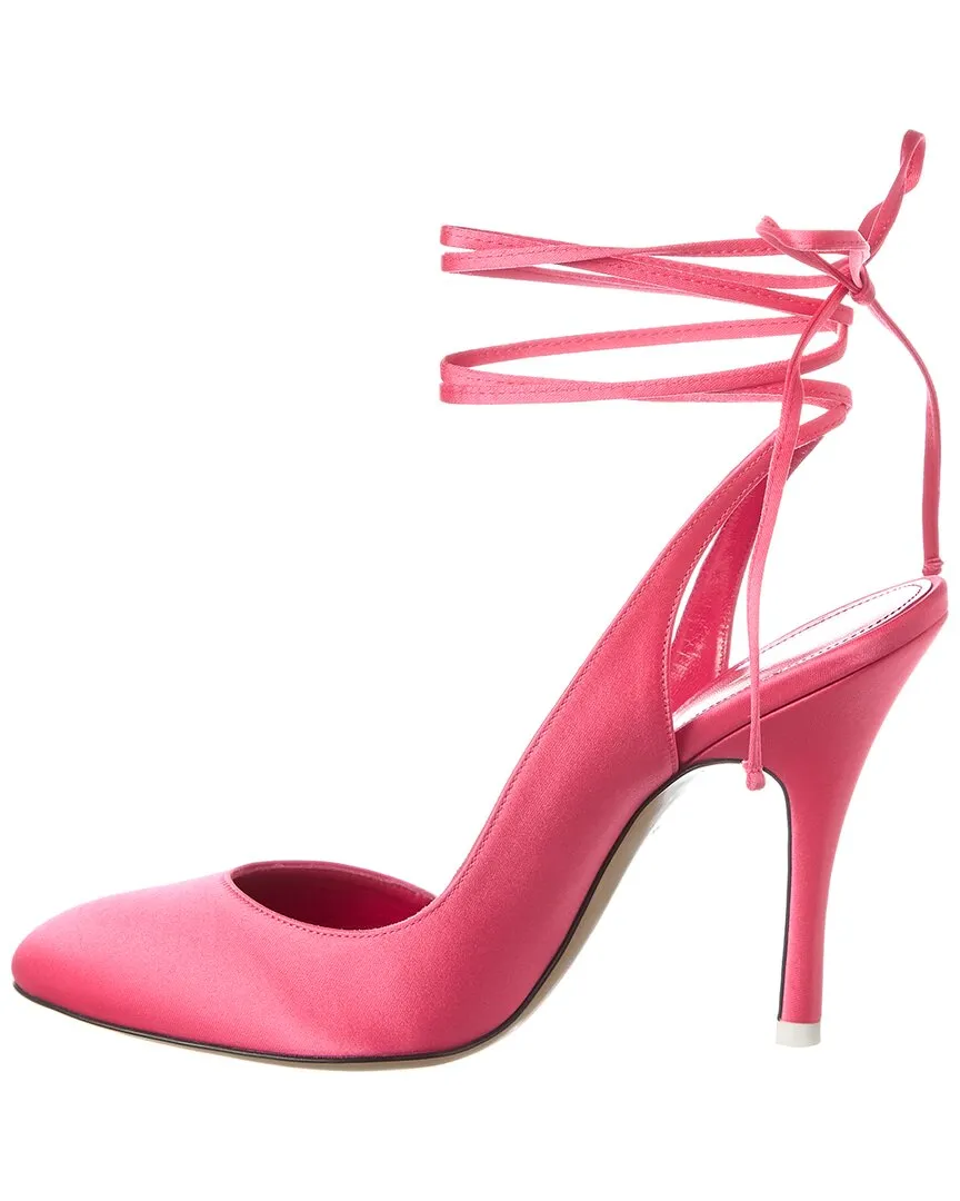 The Attico Carrie Satin Pump
