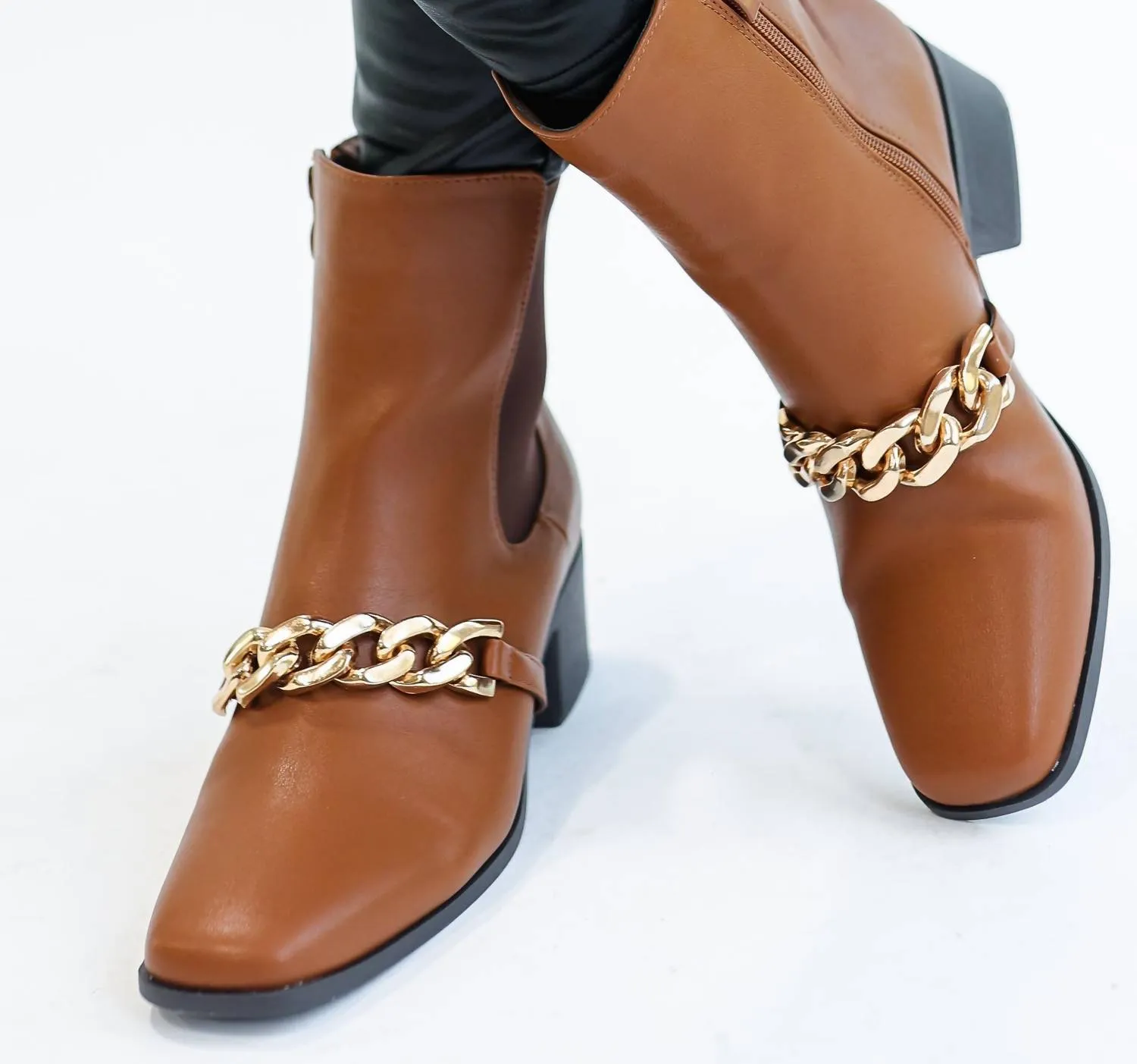 The Michelle Boot In Chestnut