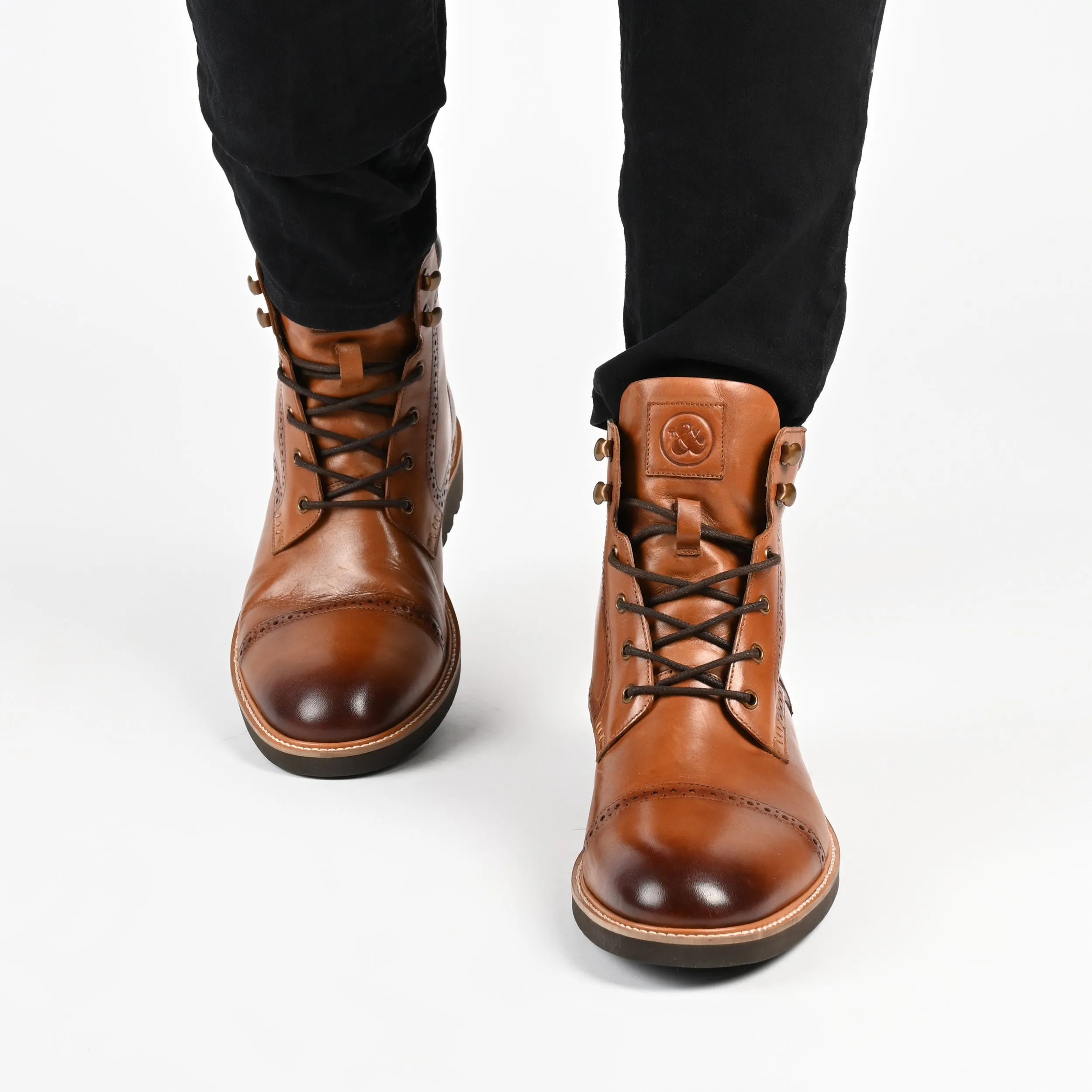 Thomas & Vine Tyrus Cap Toe Ankle Boot