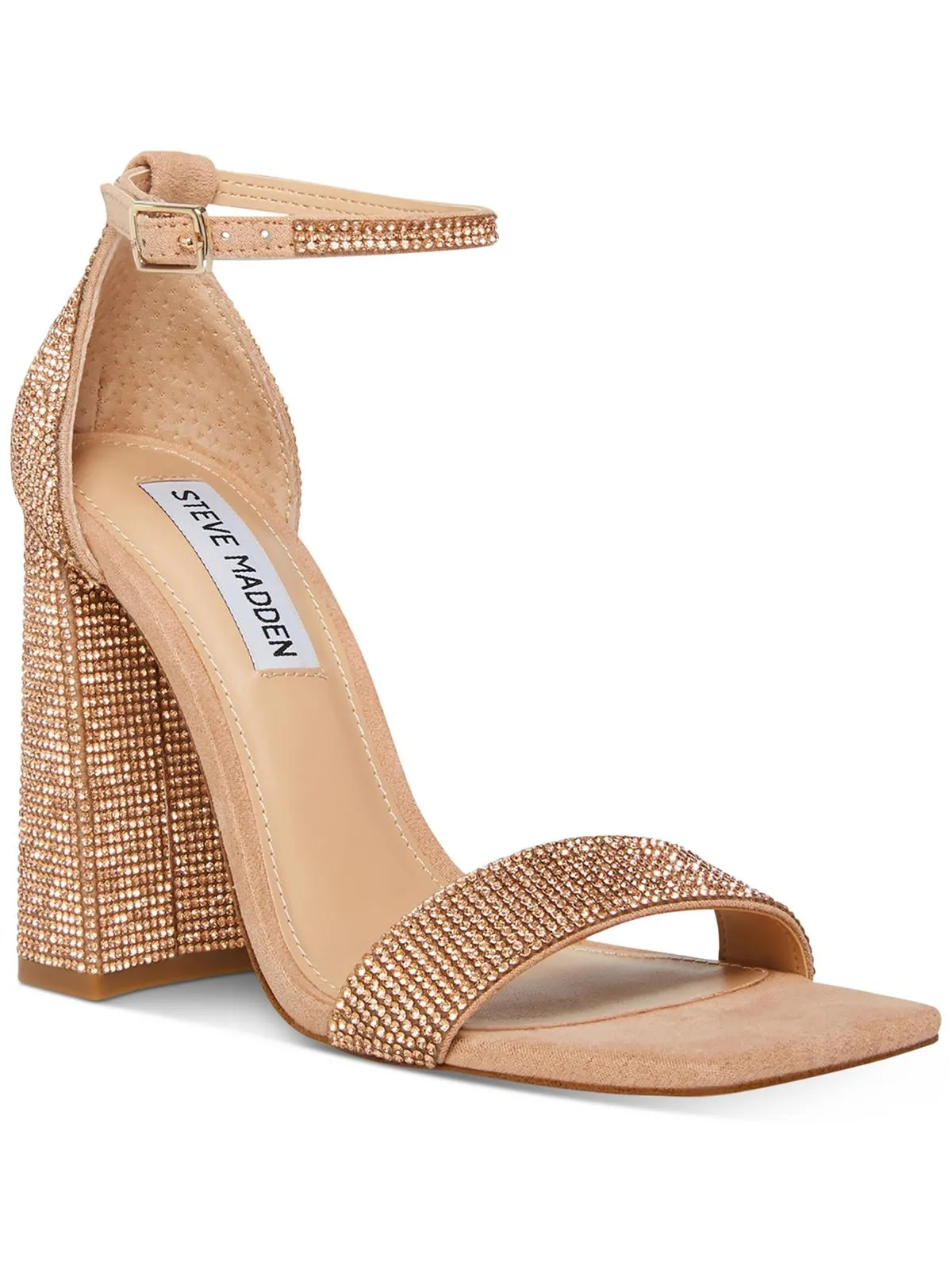Tiaa Womens Rhinestone Ankle Strap Dress Sandals