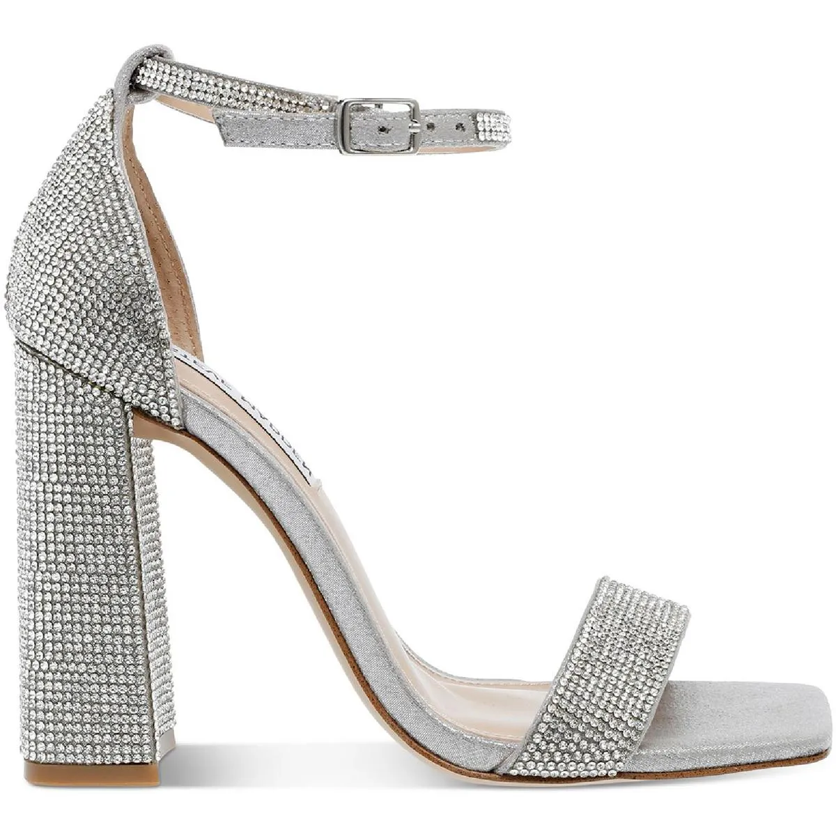 Tiaa Womens Rhinestone Ankle Strap Dress Sandals