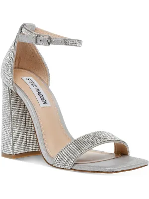 Tiaa Womens Rhinestone Ankle Strap Dress Sandals
