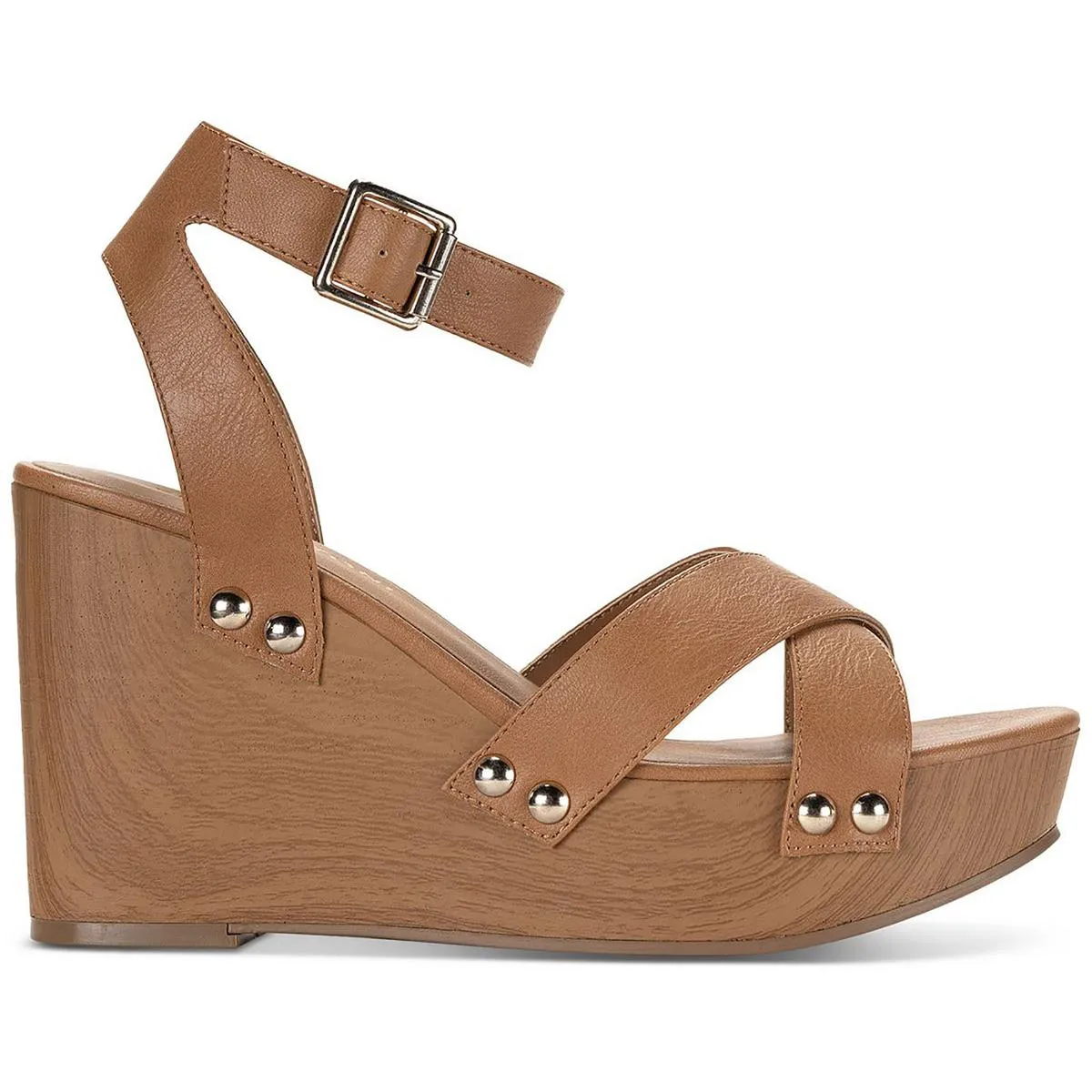 TIARAA Womens Ankle Strap Platform Wedge Heels