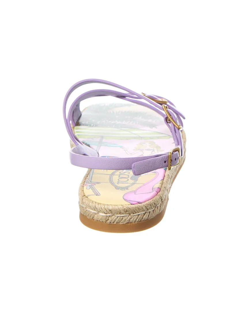 TODs Leather Sandal