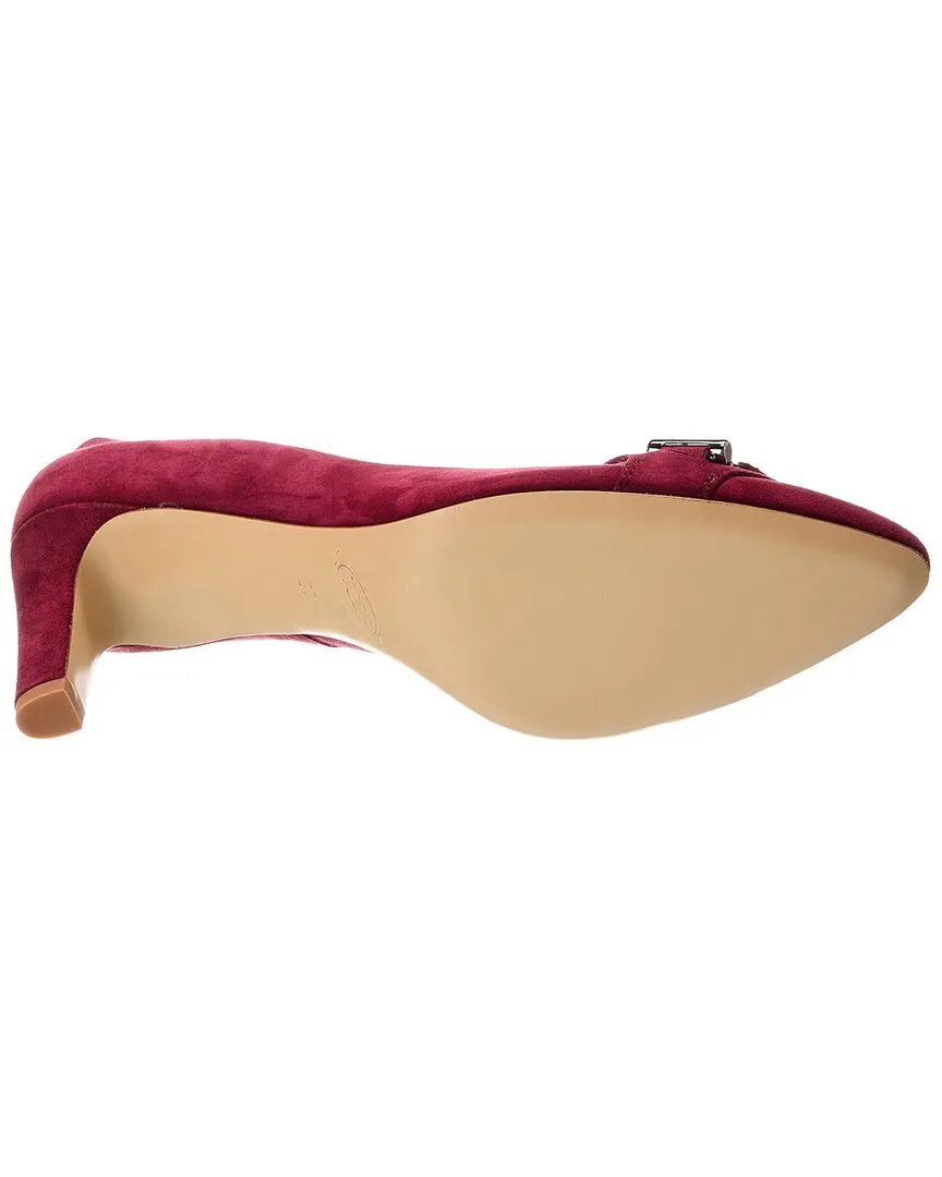 TODs Suede Pump