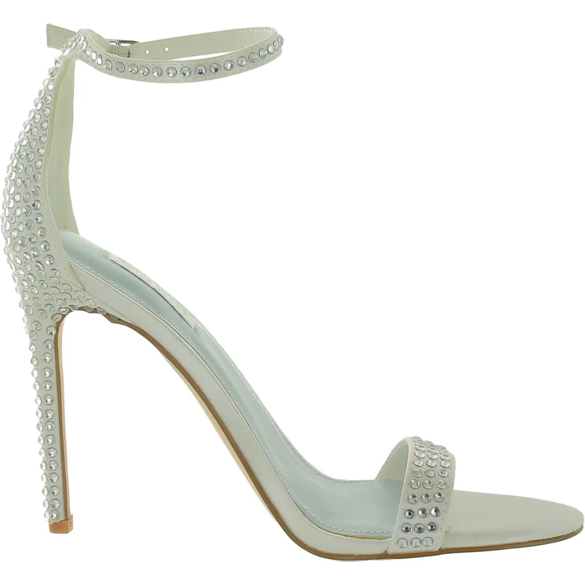 Toria 7 Womens Ankle Strap Rhinestone