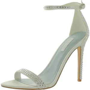 Toria 7 Womens Ankle Strap Rhinestone