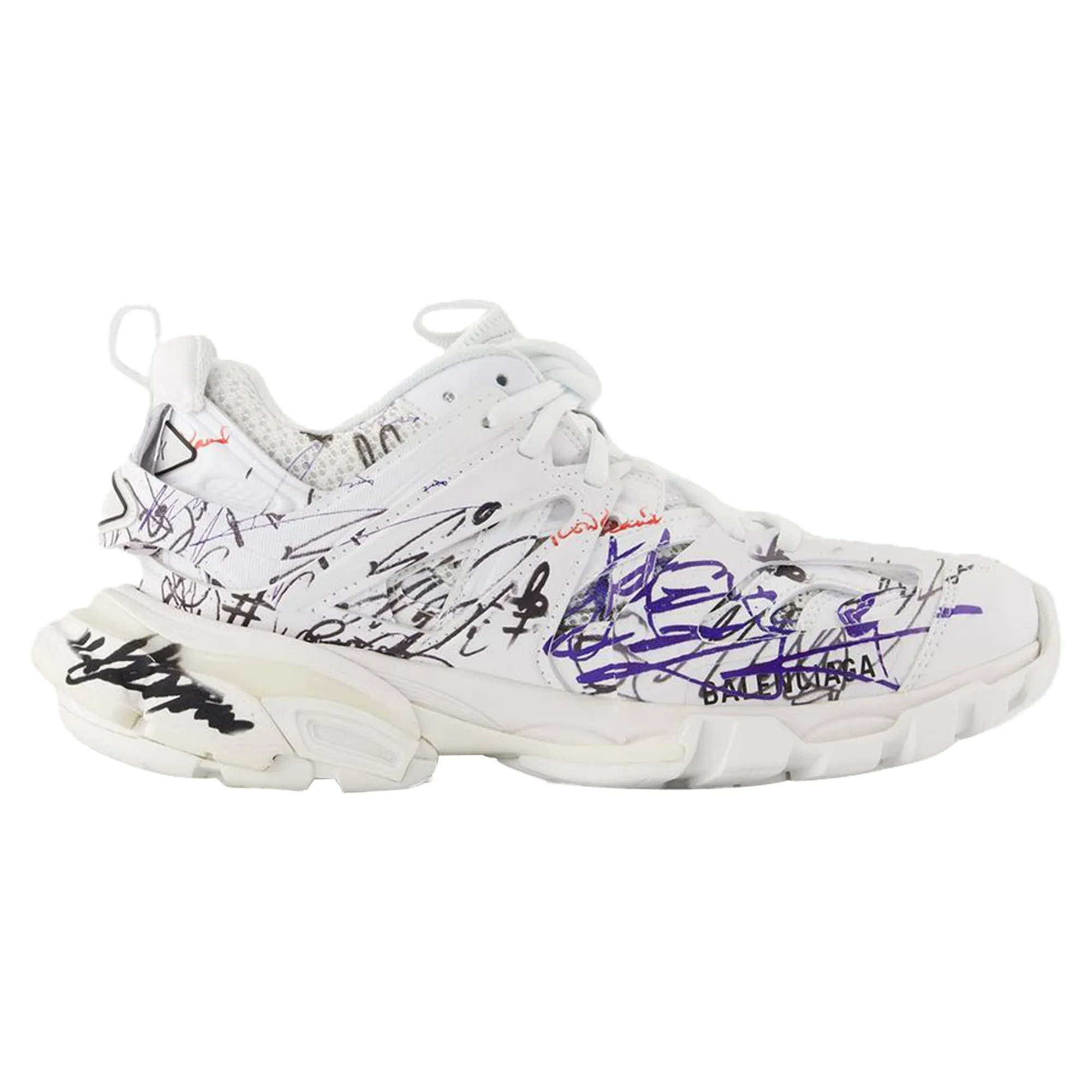 Track Sneakers - Balenciaga - Nylon - White