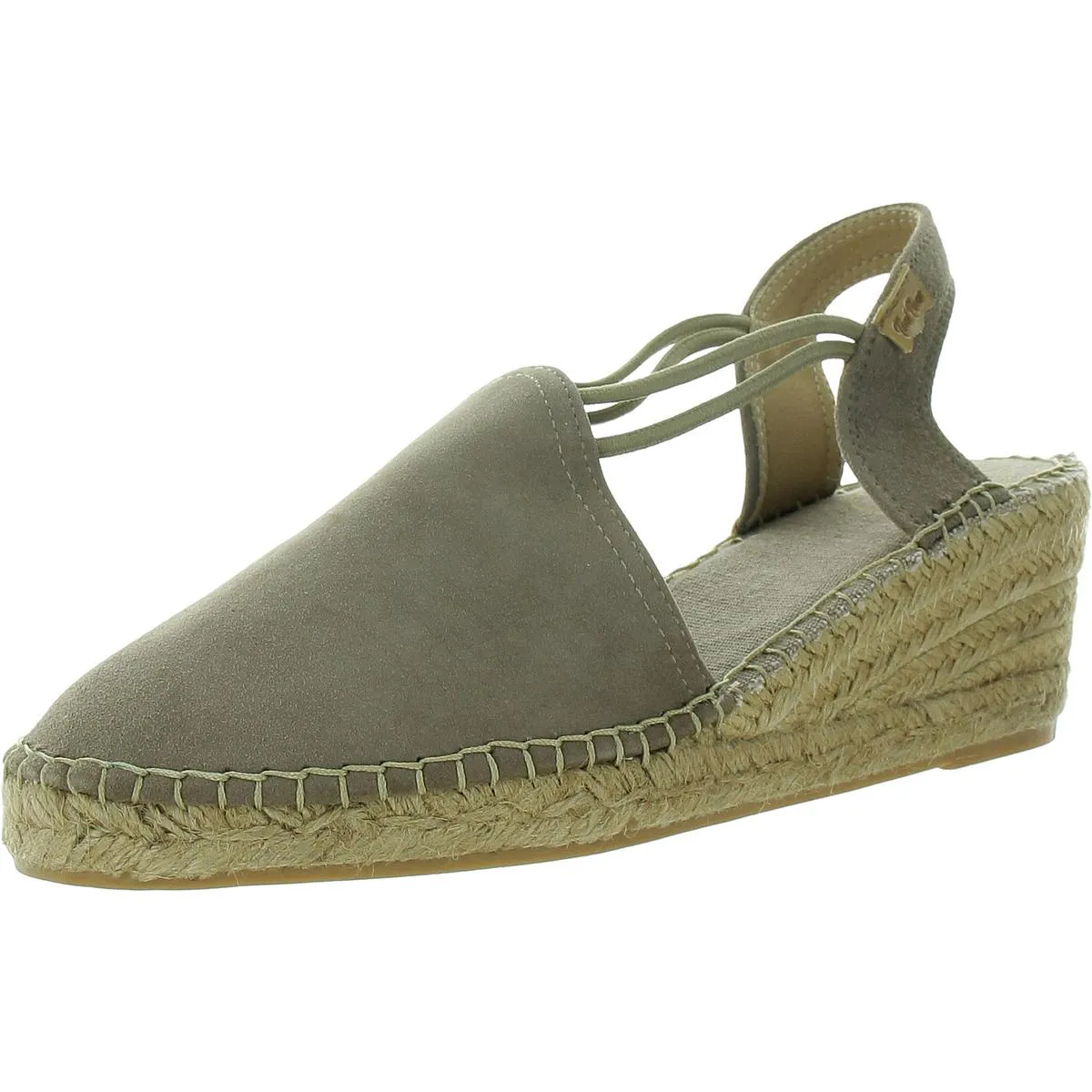 Tremp Womens Suede Wedge Heels