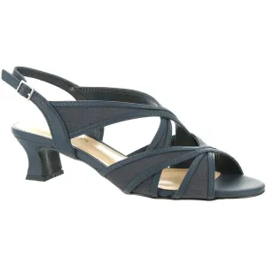 Tristen Womens Faux Leather Strappy Slingback Sandals