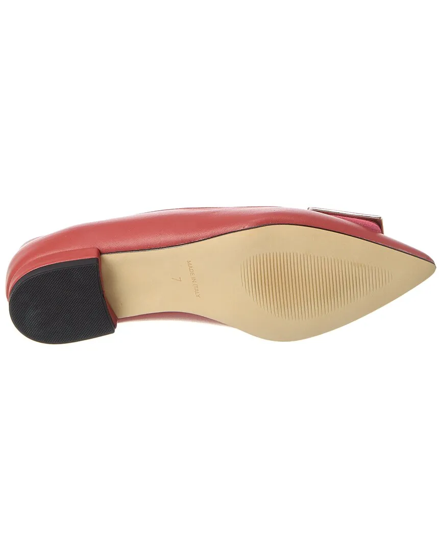 Valentino by Mario Valentino Flora Leather Flat