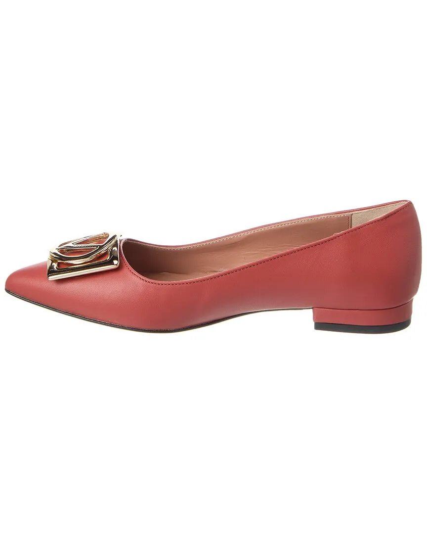 Valentino by Mario Valentino Flora Leather Flat