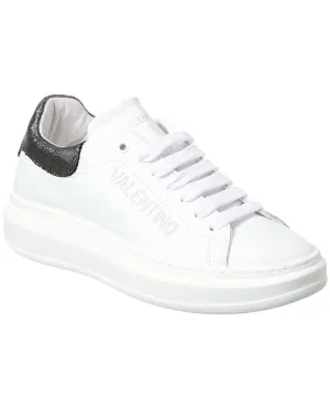 Valentino by Mario Valentino Fresia Bright Leather Sneaker