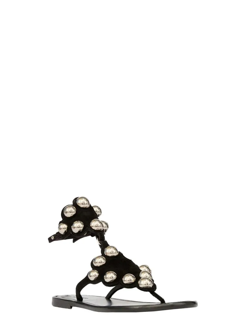 Velvee T-Strap Sandals