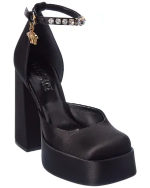 Versace Aevitas Silk Platform Pump
