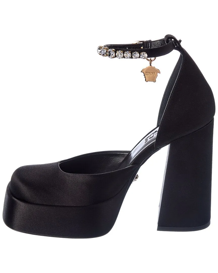 Versace Aevitas Silk Platform Pump
