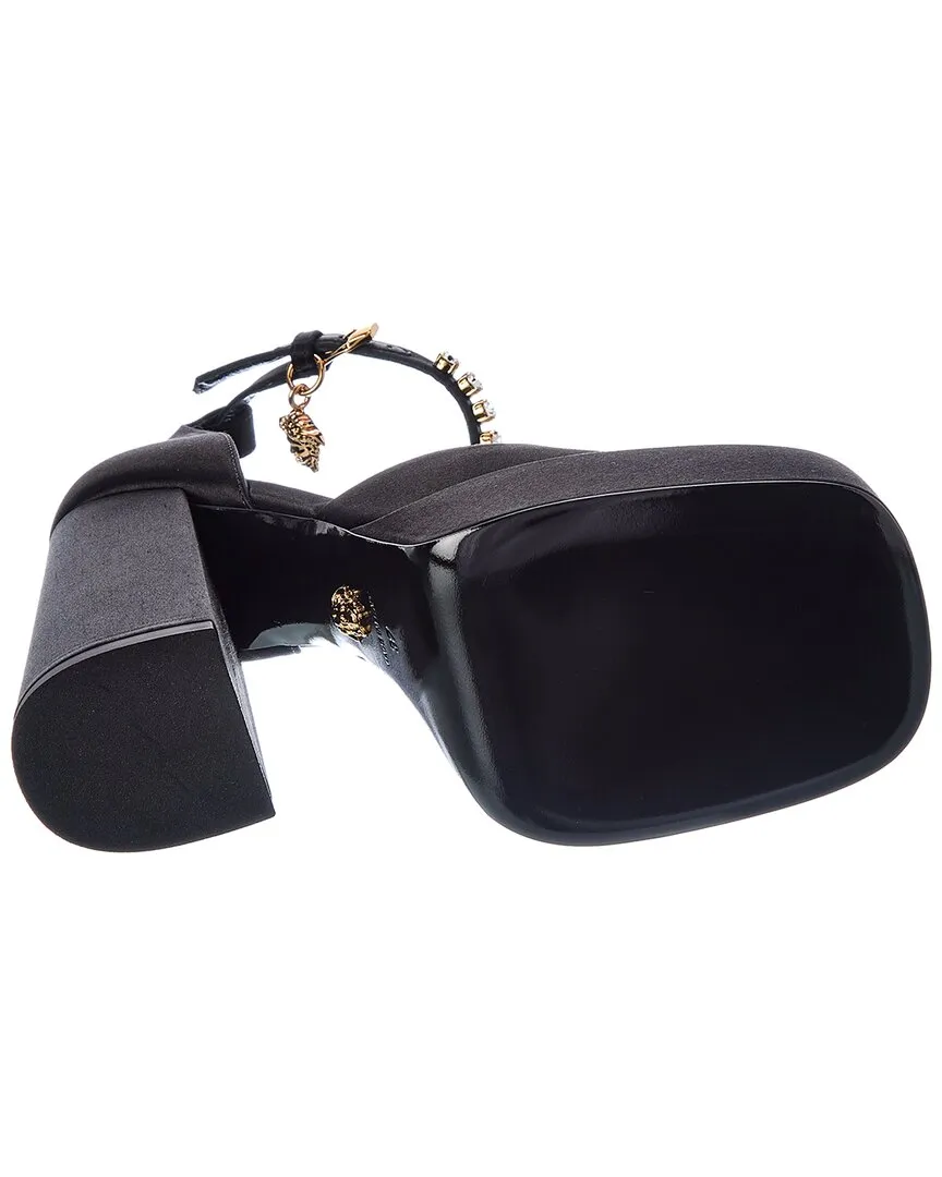 Versace Aevitas Silk Platform Pump