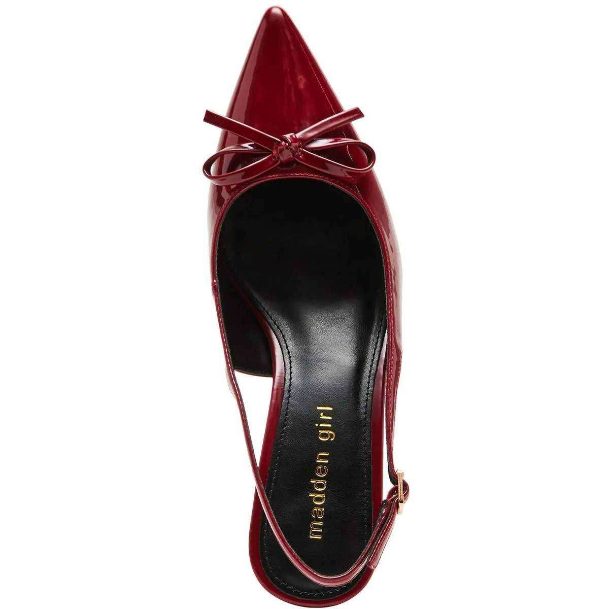 VOGUE Womens Slingback Pointed toe Kitten Heels