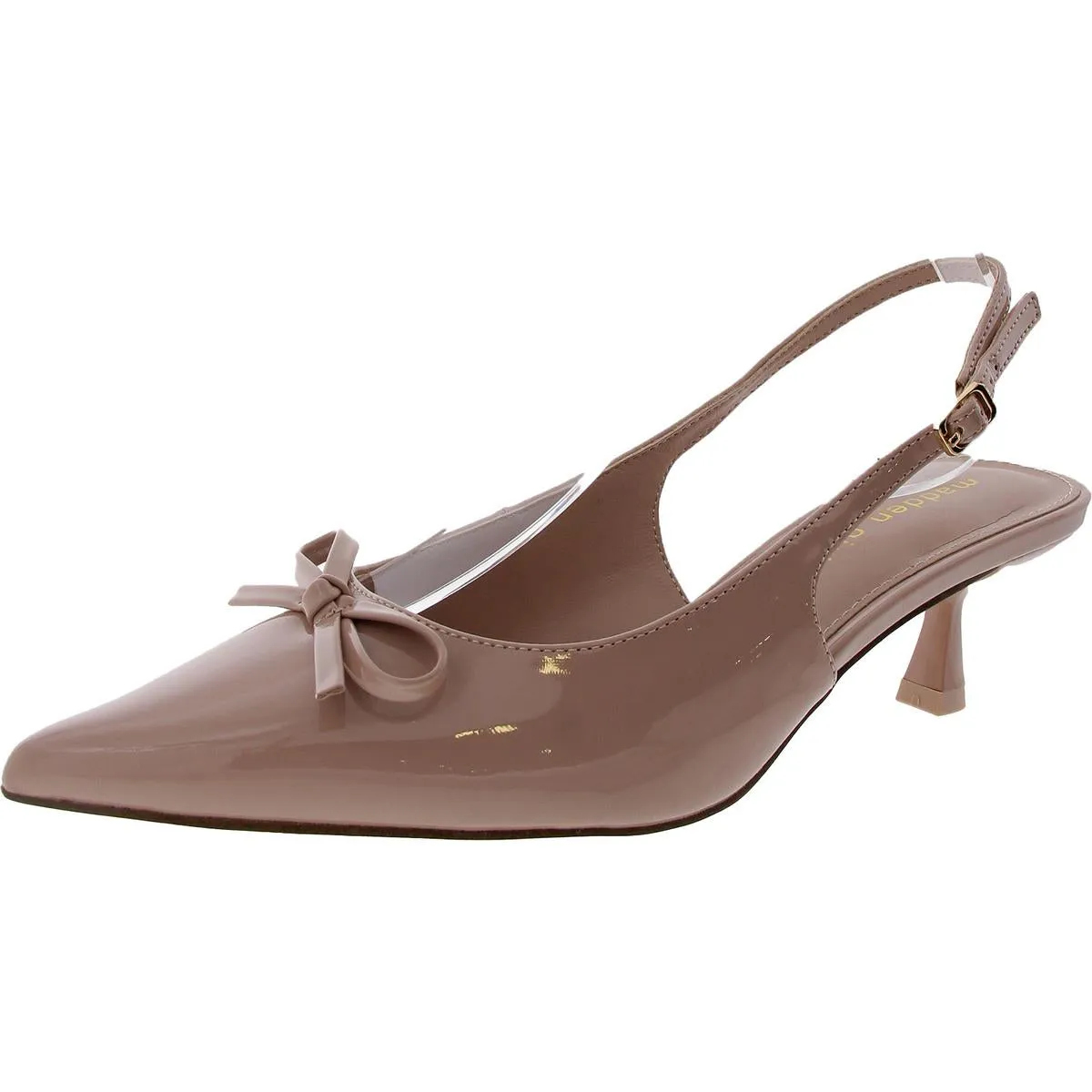 VOGUE Womens Slingback Pointed toe Kitten Heels