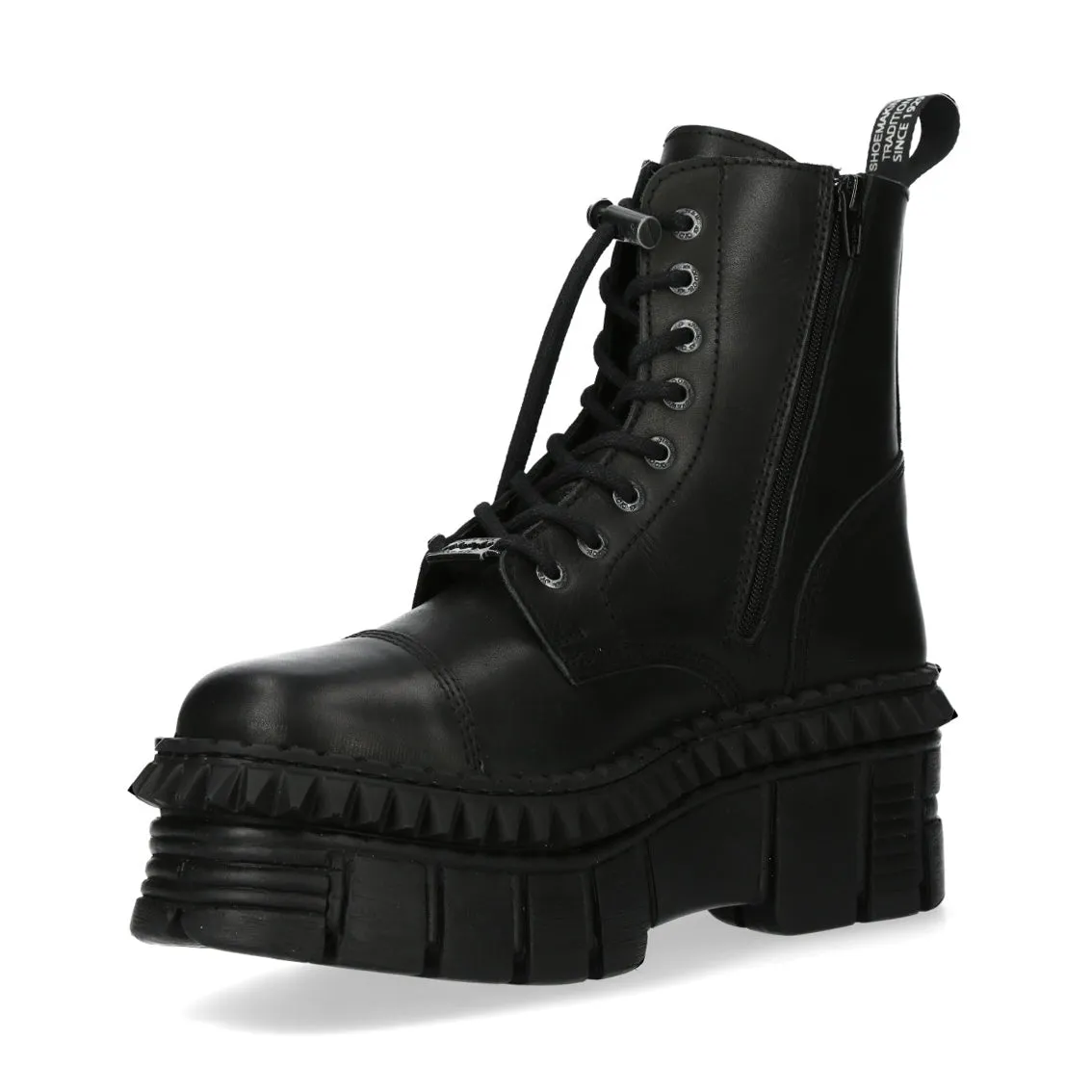 WALL083CCT-S6 Boots Metallic Leather Platform