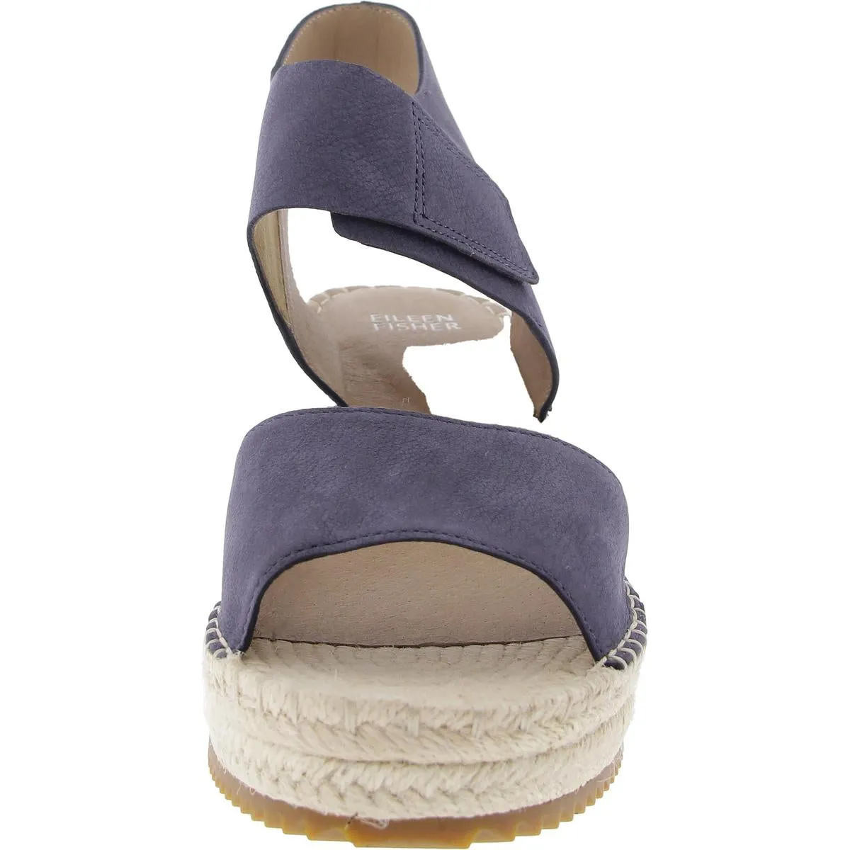 WESLIA Womens Adjustable Faux Suede Espadrille Heels