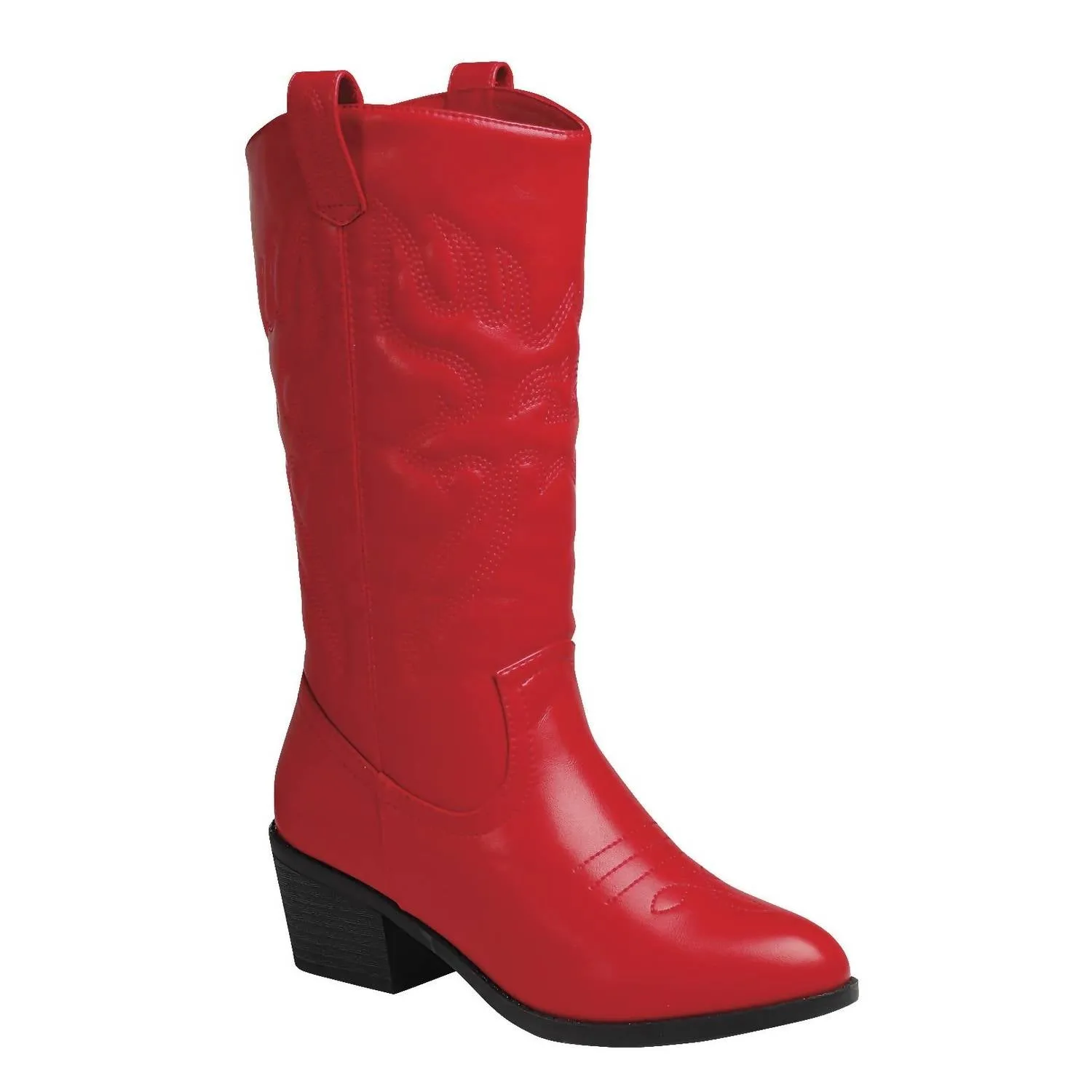 Western Cowgirl Red Boots