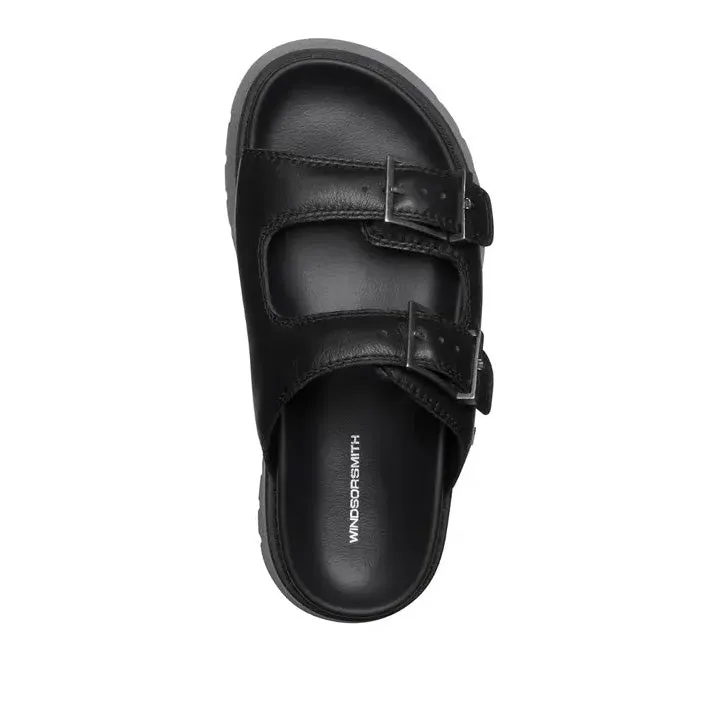 WINDSOR SMITH TWILIGHT BLACK SANDALS