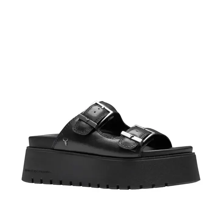 WINDSOR SMITH TWILIGHT BLACK SANDALS
