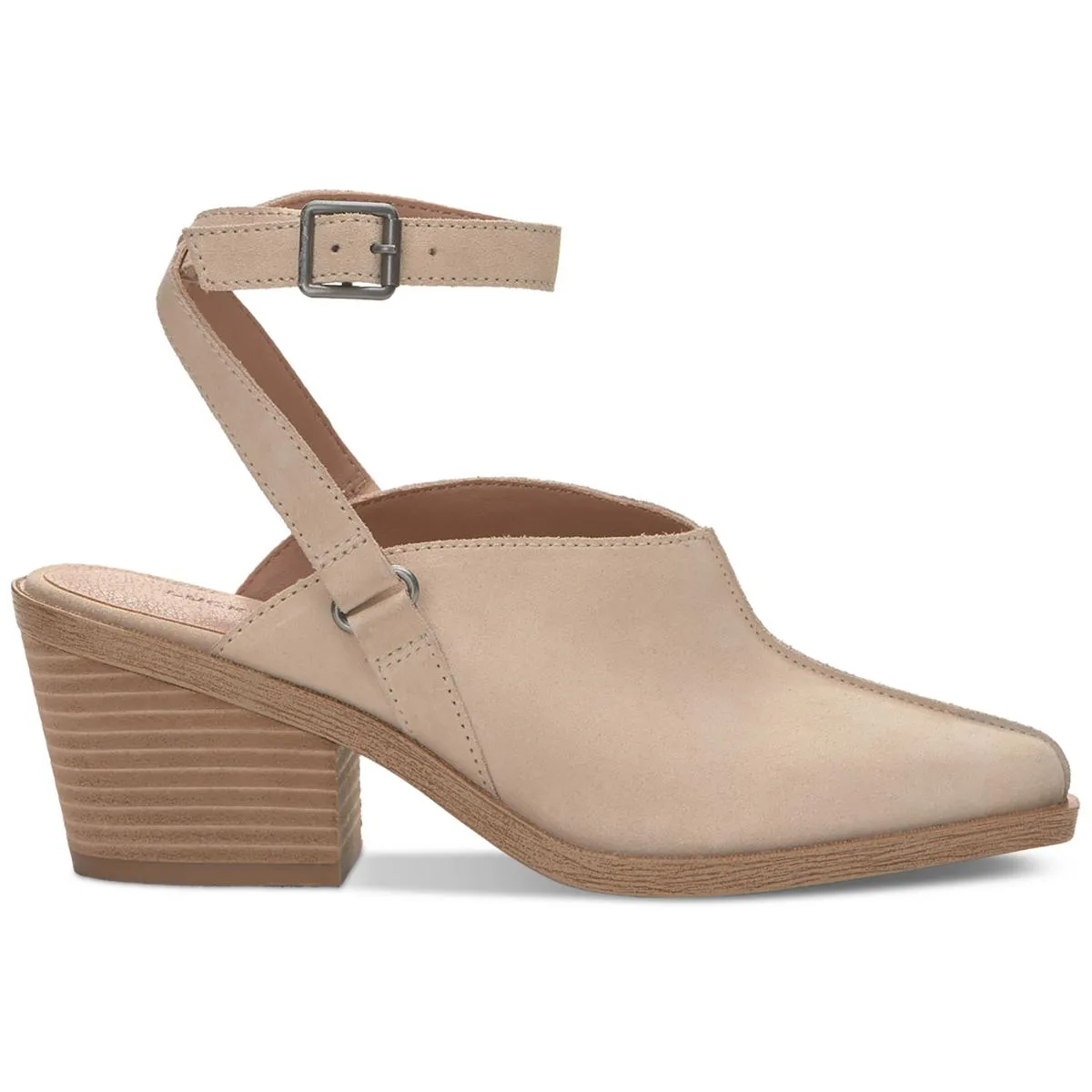 Winola Womens Suede Pointed Toe Ankle Strap