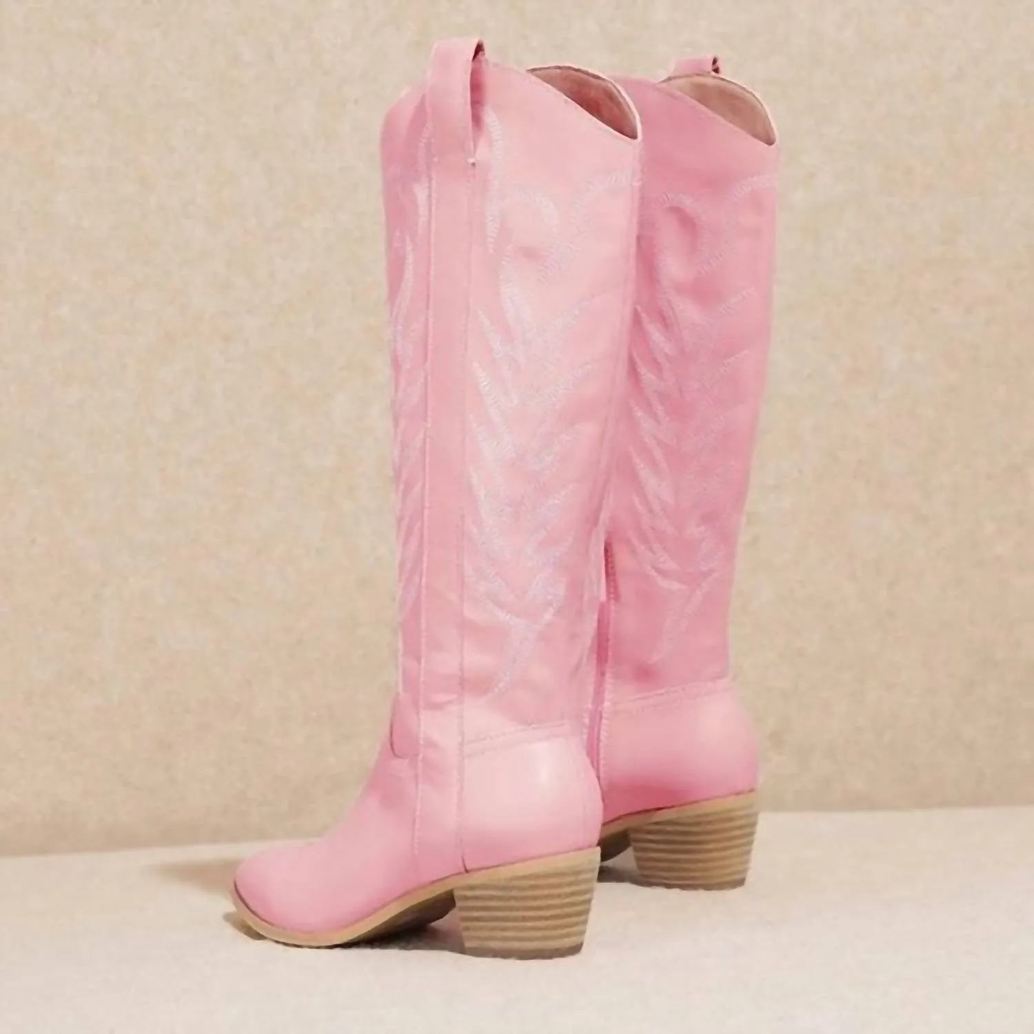 Women Cowboy Casanova Killer Boots In Pink